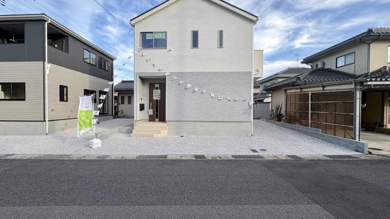 成約特典あり　新築分譲住宅　倉吉市河北町第1　2号棟